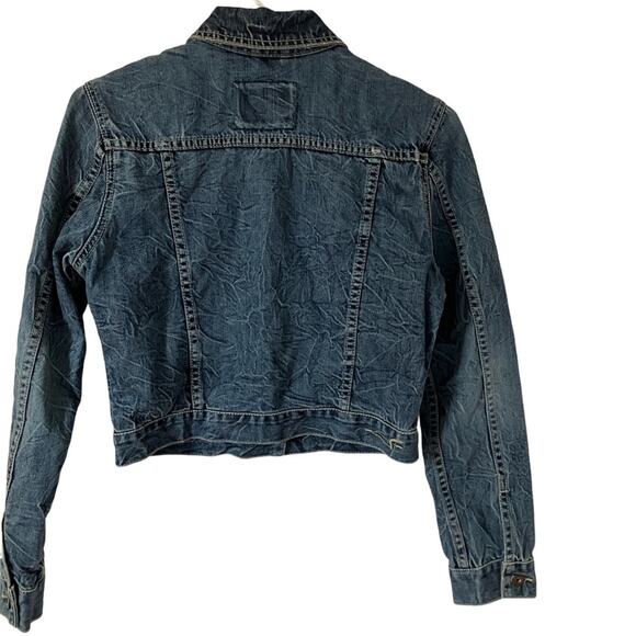 American Eagle Outfitters Blue Jean Jacket M - Picture 3 of 7